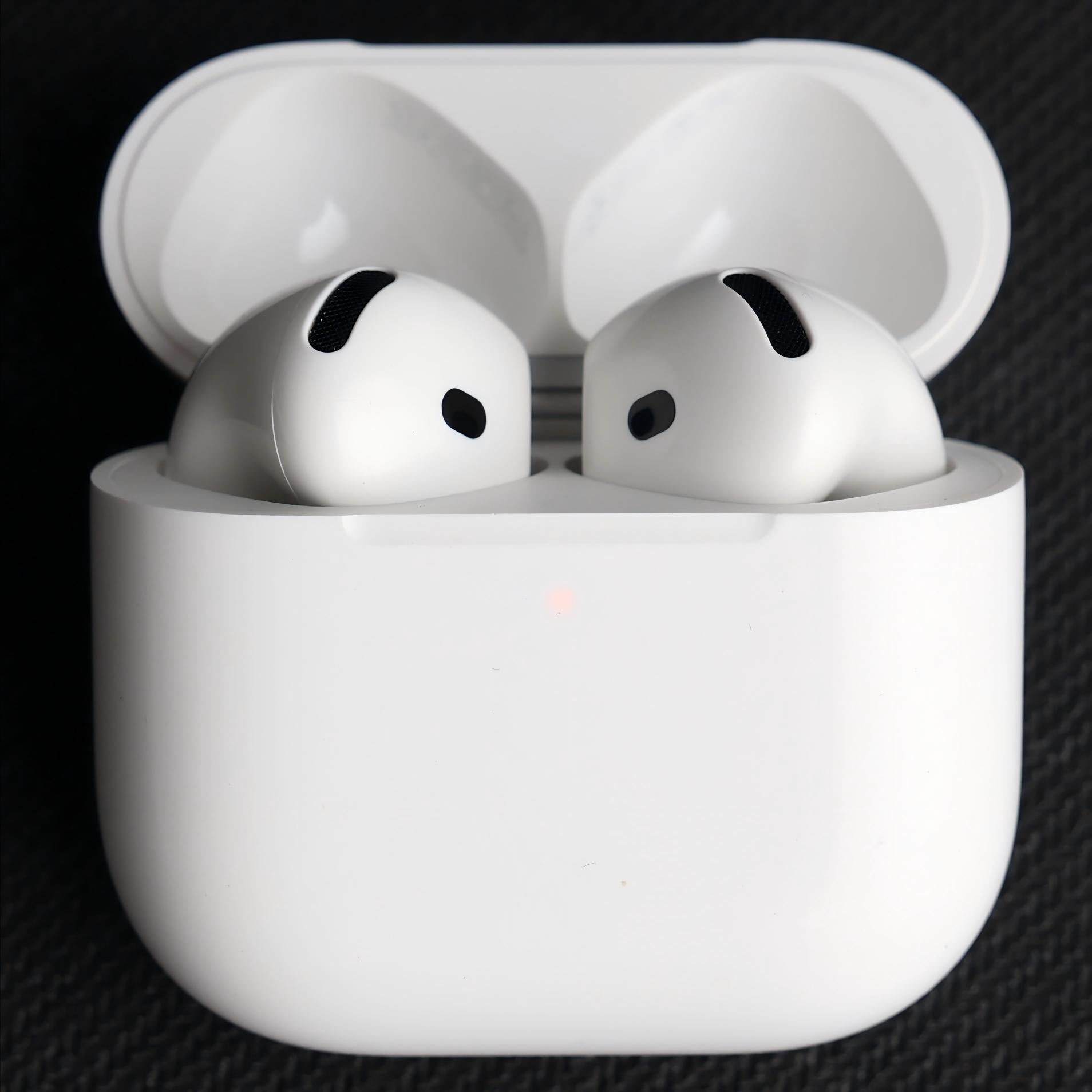 Original Used AirPods 4 ANC A3059 Charging Case Replacement – Genuine OEM Case Only for A3055 A3056 A3057 Earbuds, Not for A3058, 1-Year Warranty